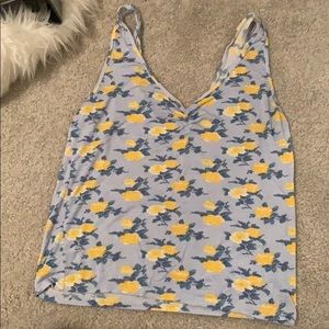 American Eagle Floral Tank!!